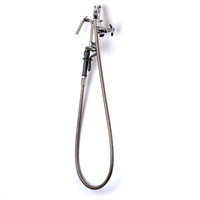 T&S Brass Wall-Mount Single-Hole Pot & Kettle Filler Faucet with Self-Closing Hook and 68-Inch Hose
