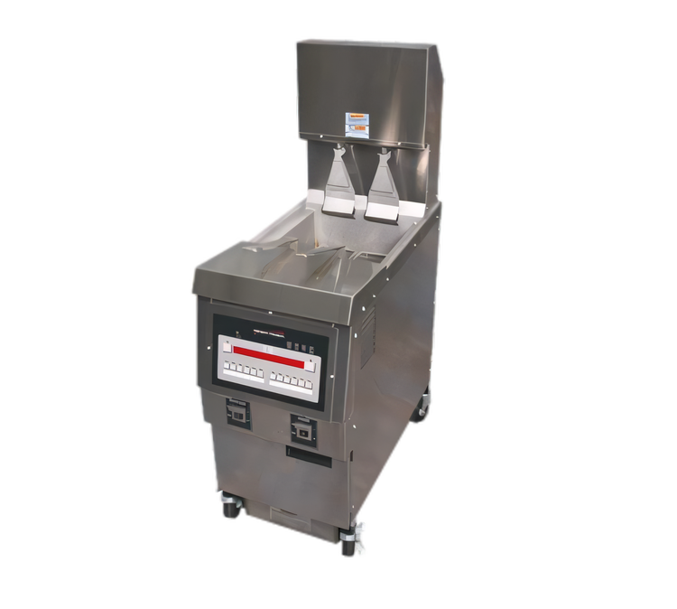 Product image #1 for Henny Penny 1-Well Electric Auto Lift Open Fryer with Built-In Filtration