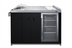 Thumbnail image #1 for Summit Appliance 58-Inch Portable Outdoor Kitchenette with ADA-Compliant Glass Door Refrigerator, Sink, and Stainless Steel Countertop