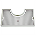 Thumbnail image #1 for Stainless Steel Surface-Mount Drip Tray Trough for Draft Beer Columns, 14 x 8 Inches