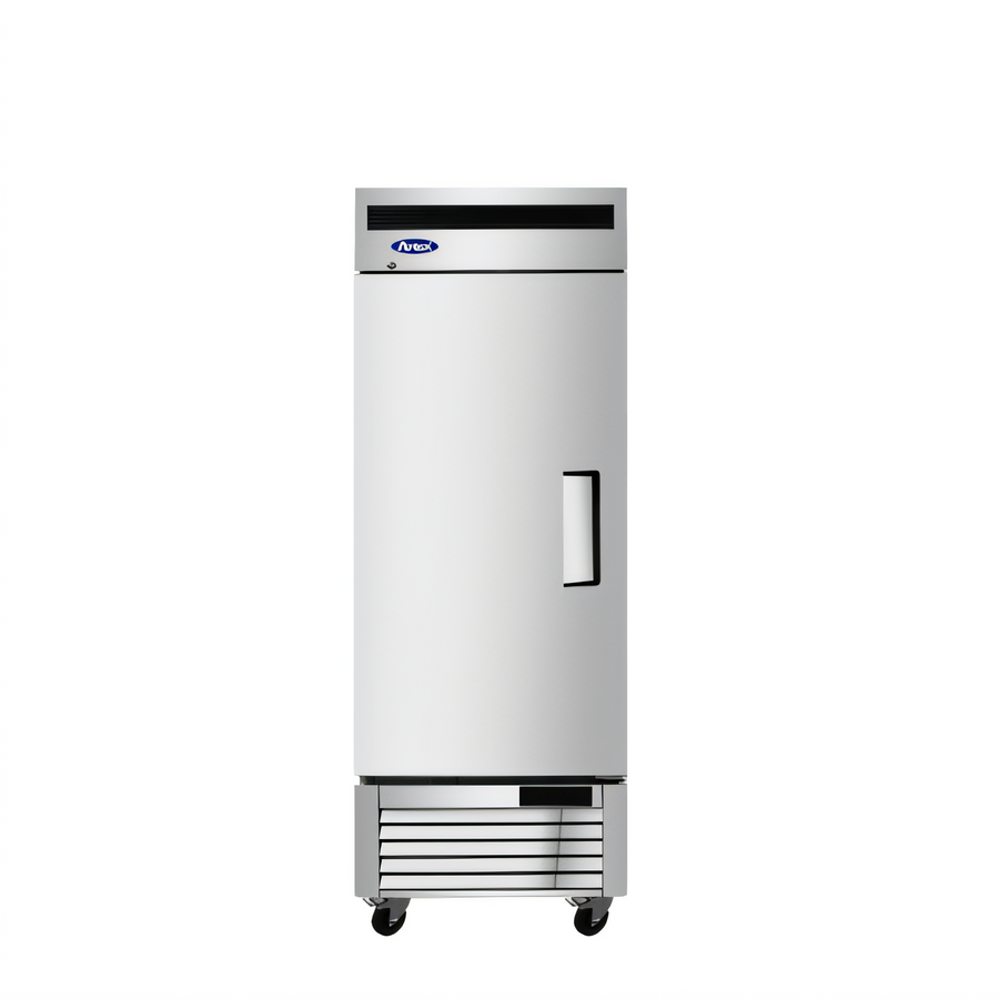 Product image #1 for Atosa 19.1 Cu. Ft. One-Section Bottom-Mount Reach-In Freezer with Left-Hinged Solid Door