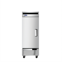 Atosa 19.1 Cu. Ft. One-Section Bottom-Mount Reach-In Freezer with Left-Hinged Solid Door