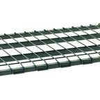 Thumbnail image #1 for Metro Super Erecta 2436DRK3 36" x 24" Dunnage Shelf with Lift-Off Wire Deck, Green Epoxy-Coated Finish, 1600 lb. Capacity