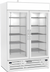 Thumbnail image #1 for Beverage-Air MarketMax Dual-Temp Two-Section Reach-In Glass Door Refrigerator Merchandiser