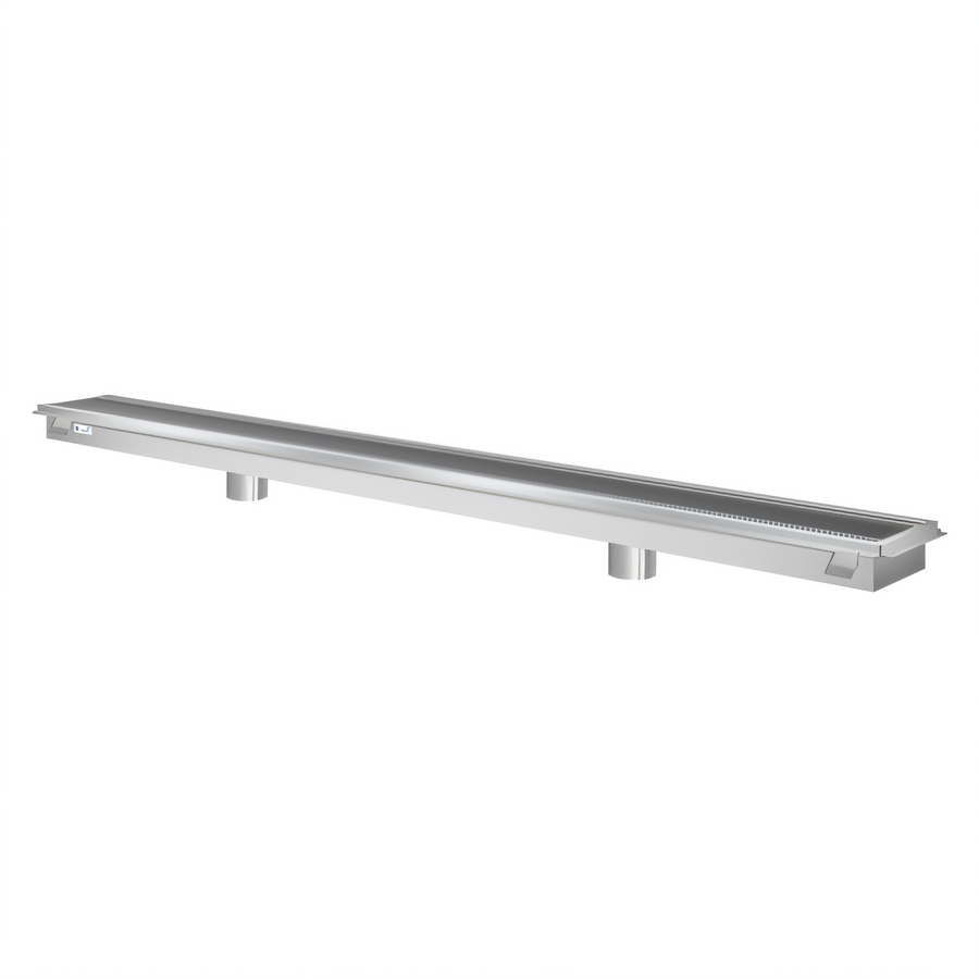 Product image #1 for KoolMore 48 x 24-Inch Commercial Floor Trough Drain with Subway-Style Grates