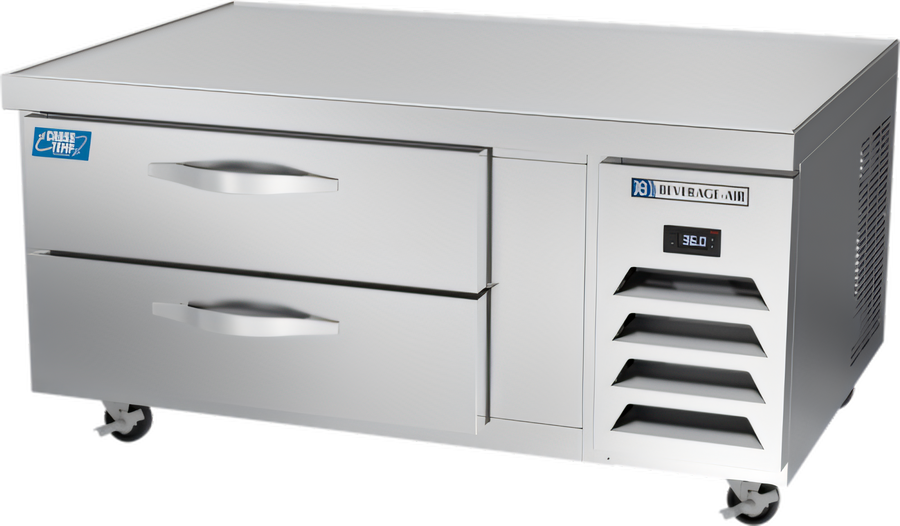 Product image #1 for Beverage-Air Cross Temp 48-Inch Two-Drawer Convertible Refrigerated/Freezer Chef Base