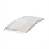 Thumbnail image #1 for Winco Polycarbonate Clear/White Ingredient Bin Lid for IB-27