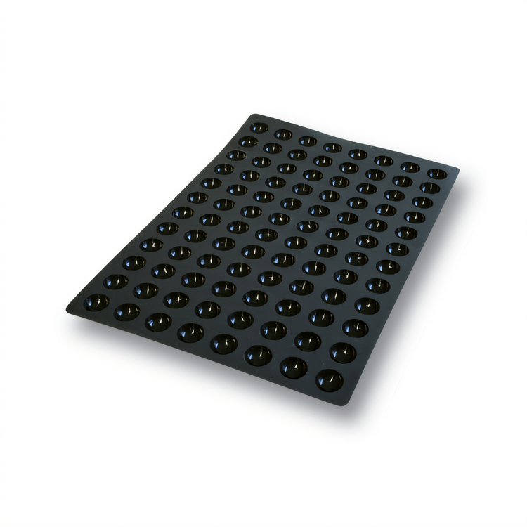 Product image #1 for Silikomart Mini Half Sphere Silicone Mold, 96-Cavity