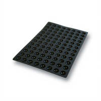 Silikomart Mini Half Sphere Silicone Mold, 96-Cavity
