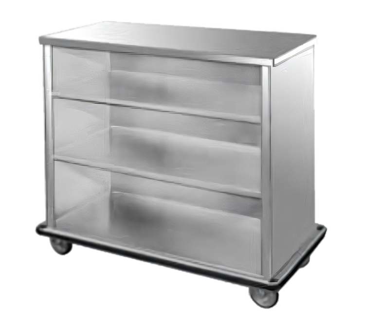 Product image #1 for Weather-All Stainless Steel Portable Back Bar with Work-Serve Top, 69-1/2 Inch W x 26 Inch D