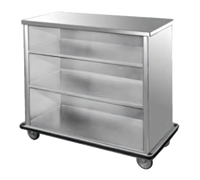 Weather-All Stainless Steel Portable Back Bar with Work-Serve Top, 69-1/2 Inch W x 26 Inch D