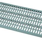 Thumbnail image #1 for Quantum 2448WPM 48 x 24 Inch Removable Polymer Shelf Mat for Wire Shelves, Dishwasher Safe, Green Epoxy Antimicrobial Finish
