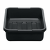 Thumbnail image #2 for Cambro Cambox® Black Hi-Gloss Plastic Bus Box with Handle, 15-1/4 x 20-1/4 x 4-15/16 Inch