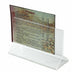 Thumbnail image #1 for Winco Acrylic Tabletop Menu Card Holder, 5-1/2 x 3-1/2 Inches
