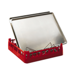 Thumbnail image #1 for Vollrath Signature 5266410 Full-Size Open-End Sheet Pan Rack, 19-3/4"W x 19-3/4"D, 2-1/4" Divider Spacing