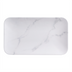 Thumbnail image #1 for American Metalcraft Mix & Matte 12-Inch Rectangular Melamine Platter, Matte Marble White