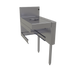 Thumbnail image #1 for Glastender 15-Inch Wide Underbar Dry Waste Unit with 6-Inch Waste Chute
