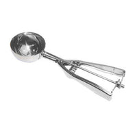 Winco ISS-10 #10 18/8 Stainless Steel Squeeze Disher/Portioner, 3-3/4 Oz., 2-5/8 Inch Round Bowl