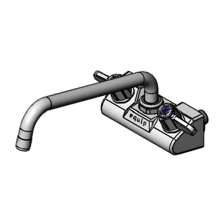 Product image #1 for Equip 4" Wall Mount Mixing Faucet with 10" Swing Nozzle and Lever Handles