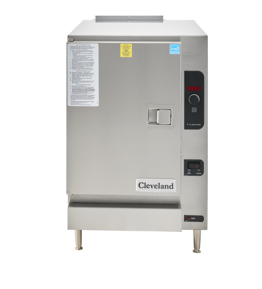 Product image #1 for Cleveland SteamChef 6 Boilerless Countertop Gas Convection Steamer, 1 Compartment, 6 Full-Size Pan Capacity