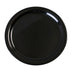 Thumbnail image #1 for Kingline 9-Inch Black Narrow Rim Melamine Dinner Plate