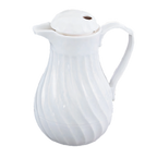 Thumbnail image #1 for Vollrath Tilt & Pour® 52124 10 oz White Insulated ABS Plastic Tilt-Pour Beverage Server Case of 12