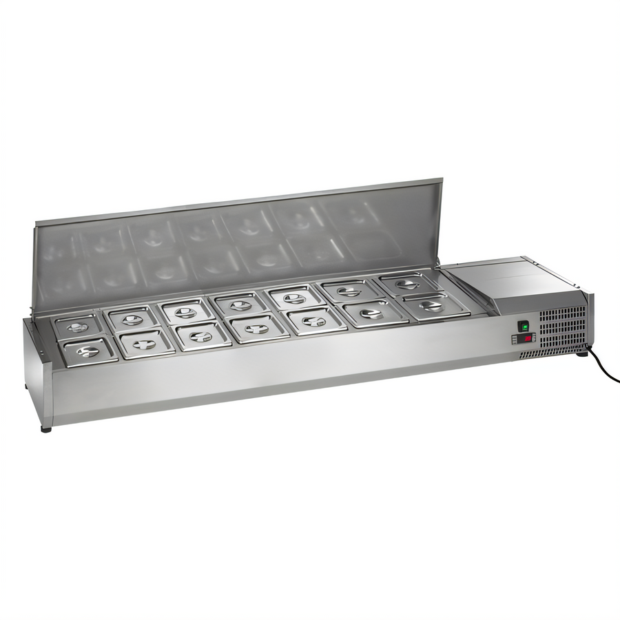 Product image #1 for Arctic Air ACP63 63-Inch Refrigerated Countertop Prep Unit, 14 x 1/6 Pans