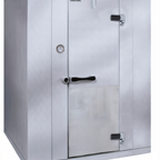 Thumbnail image #1 for Kolpak Kold-Front KFX8-1012-CR Indoor Floorless Walk-In Cooler with Remote Refrigeration, Nominal 10' x 12', Galvalume