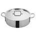Thumbnail image #1 for Tri-Gen 12 Qt Round Tri-Ply Stainless Steel Brazier with Cover