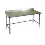 Thumbnail image #1 for Eagle Group Spec-Master T3030STEM-BS 30 x 30-Inch Stainless Steel Work Table, 14-Gauge 300 Series Top, 4-1/2-Inch Backsplash
