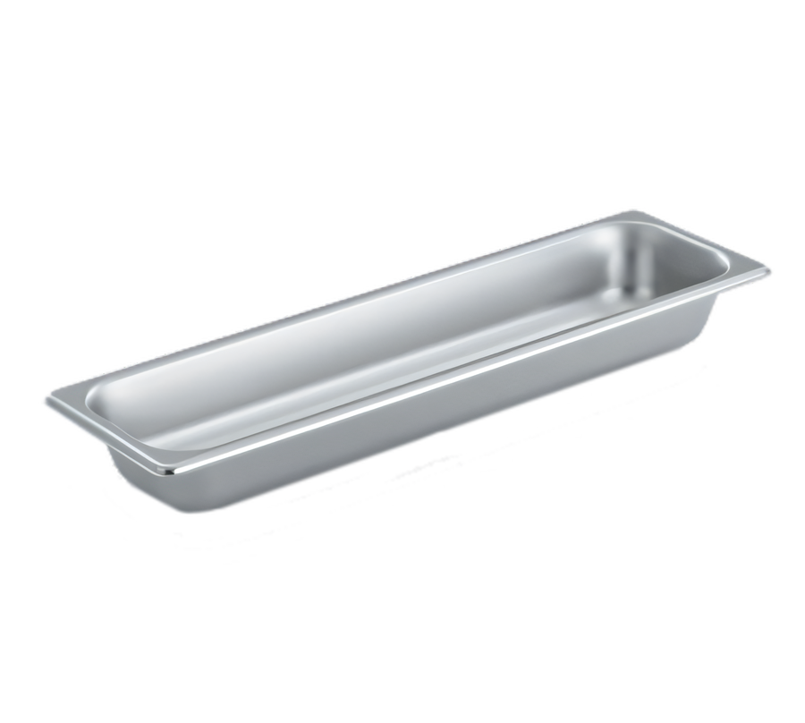 Product image #1 for Vollrath 1/2 Size Long Solid Steam Table Pan, 3-1/2 Qt, 20-Gauge Stainless Steel