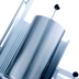 Thumbnail image #1 for Bizerba 7-Inch Diameter x 12-Inch Long Vegetable Chute Accessory with Stomper for GSP H & HD Series