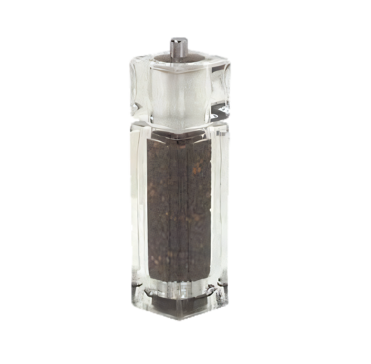 Product image #1 for American Metalcraft Clear Acrylic Salt & Pepper Mill/Shaker Combo, 3.5 oz, 6.5-Inch Tall