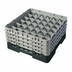 Thumbnail image #2 for Cambro Camrack Full-Size 36-Compartment Glass Rack with 4 Soft Gray Extenders