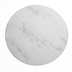 Thumbnail image #1 for 21-1/2 Inch Round Melamine Serving Board with White Marble Pattern