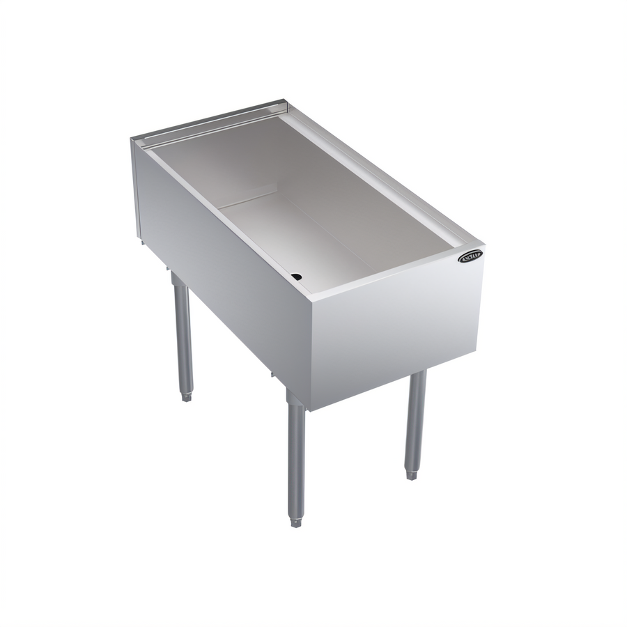 Product image #1 for Krowne Royal Series Pass-Thru Underbar Ice Bin/Cocktail Station with 10-Circuit Cold Plate