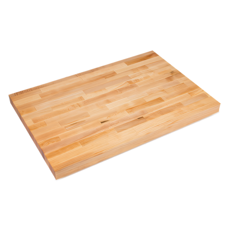 Product image #1 for John Boos Edge Grain Hard Rock Maple Bakers' Table Top, 72 x 30 x 1-3/4 Inch, Penetrating Oil Finish