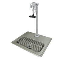 Lead-Free Drop-In Stainless Steel Glass Filler Water Station with Sink and Faucet
