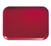 Thumbnail image #2 for Cambro Camtray Rectangular Fiberglass Cafeteria Tray, 8 x 9-7/8 Inches, Ever Red