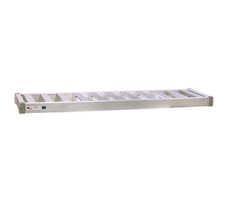 Product image #1 for New Age 60-Inch Aluminum T-Bar Keg Shelf Rack, 3 Half-Barrel or 9 Sixth-Barrel Keg Capacity