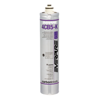 Everpure 4CB5-K Carbon Block Water Filter Cartridge, 6,000-Gallon, 5 Micron
