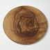 Thumbnail image #1 for American Metalcraft Naturals 21-1/2-Inch Round Melamine Platter, Olive Wood Pattern