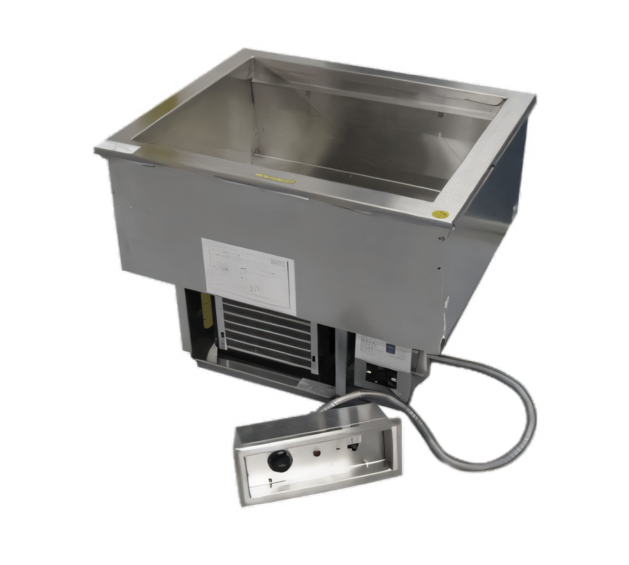 Product image #1 for Delfield Drop-In Hot/Cold Food Well, 30-3/4 Inch, 2-Pan Size for 12 x 20-Inch Pans, Self-Contained Refrigeration