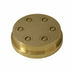 Thumbnail image #1 for Omcan #128 Brass Tortiglioni Pasta Machine Die, 13 mm