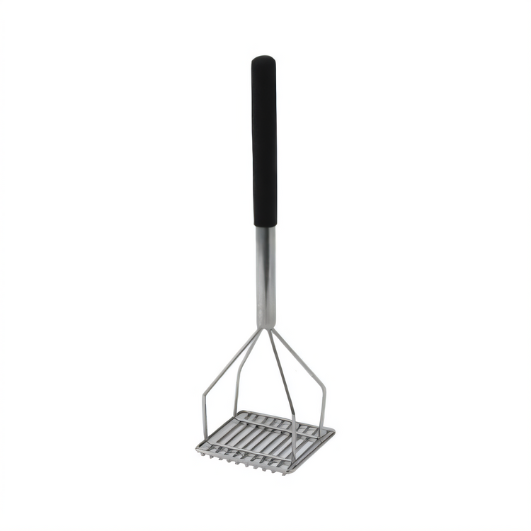 Product image #1 for Winco Square Potato Masher with Chrome-Plated Handle and Nickel-Plated Head, 17-3/4 Inch