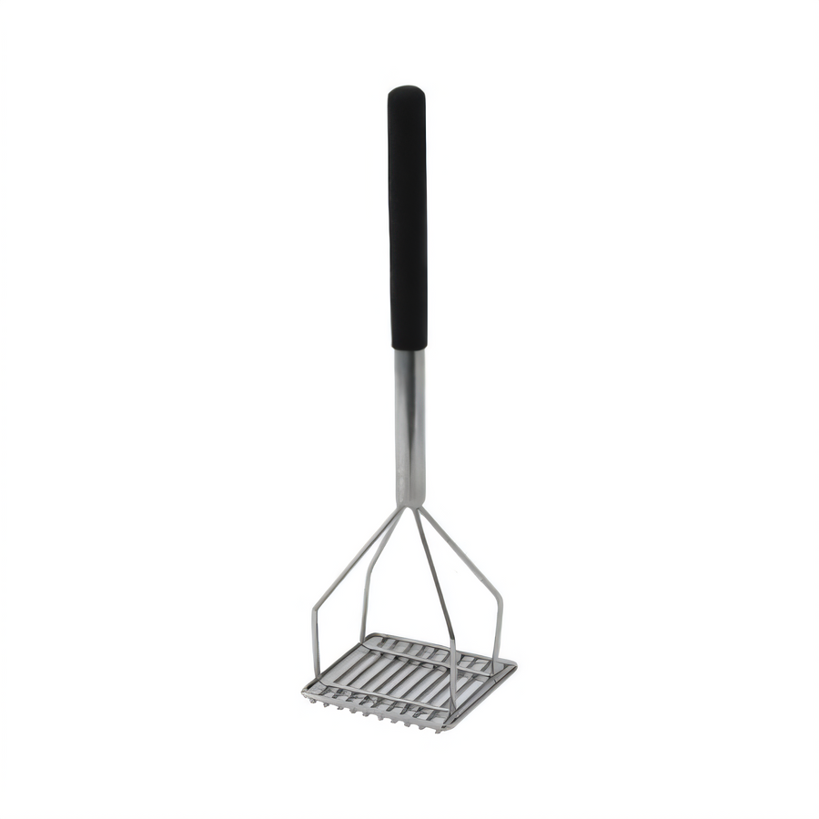 Product image #1 for Winco Square Potato Masher with Chrome-Plated Handle and Nickel-Plated Head, 17-3/4 Inch