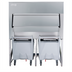 Thumbnail image #1 for ITV Ice Makers SCD-1400 60-Inch Ice Storage Bin with Carts, 1,360 lb Capacity