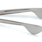 Thumbnail image #1 for CFS Brands 607680 Pastry Tongs, 8-Inch, One-Piece 18/8 Stainless Steel, Mirror Polished Case of 12
