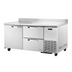 Thumbnail image #1 for True SPEC Series Two-Section Deep Work Top Refrigerator with 1 Door and 2 Drawers, Stainless Steel, 67-1/4 Inch Wide