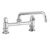 Thumbnail image #1 for Equip 8-Inch Centers Deck Mount Mixing Faucet with 16-Inch Swing Nozzle and Lever Handles